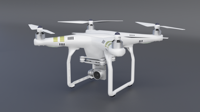poly dji fantôme 3 3d modèle in drone hélicoptère 3dexport dro quadricoptère mouche caméra dronequad copter robot phantom3 lowpoly jeu moderne pro vidéo équipement avion électronique 3d print model - Mito3D