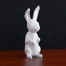 poly Hase Baby stl Lowpoly low 3d print model - Mito3D