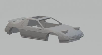 pontiac demir 3d yazdır model in araç 3dexport tekerlekler döküm sıcak slotcar yuva araba tamya gm chevrolet 3d print model - Mito3D