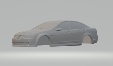 pontiac g8 3d impression modèle in véhicule 3dexport holden hsv chevrolet 3d print model - Mito3D