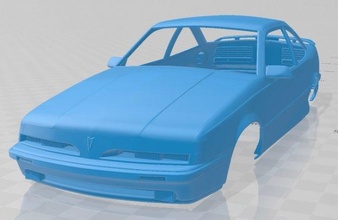 pontiac pássaro solar gt cupê 1986 imprimível corpo carro 3d impressão modelo in automotivo 3dexport fenda escalextrico tamiya rc miniz passatempo micro 3d print model - Mito3D