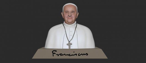 papa francis 3d yazdır model in adam 3dexport franciscus francisco roma vatikan piskopos bergoglio jorge isa kilise 3d print model - Mito3D