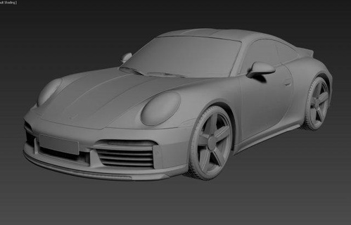 Porsche 911 2023 jouets stl 3d impression 3d print model - Mito3D