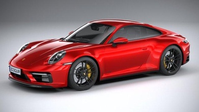 porsche 911 992 carrera gts 2022 3d modello in sport macchine 3dexport 2021 2023 2024 2025 coupé germania lusso interni veloce macchina 3d print model - Mito3D