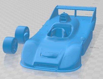 porsche 936 1981 printable car automotive diorama modeling hobby solid scale model 3d print model - Mito3D