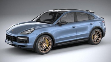 Porsche Cayenne turbo gt 2022 2021 2023 2024 2025 enregistrer SUV lourd voiture luxe Allemagne sport vite coupé 3d print model - Mito3D