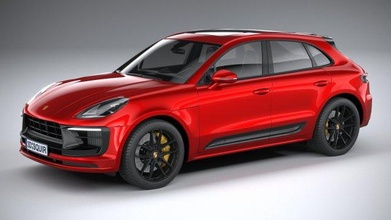 porsche macan gts 2022 2021 2023 2024 2025 sport car luxury suv fast sav crossover compact 3d print model - Mito3D