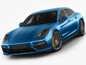 porsche panamera turbo 2017 2016 2018 germany fast saloon prestige expensive luxury detailed realistic v-ray mental 3d print model - Mito3D