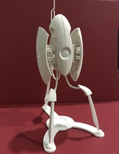 portal sentry turret printable figurine free gameasset 3d print model - Mito3D