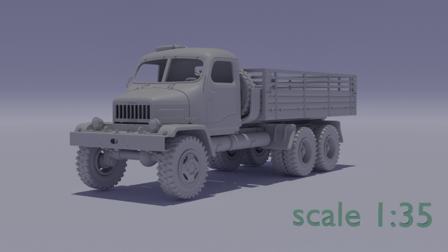 praga v3s vehículo Vetrieska retro camión auto dayz checoslovaco máquina 3D print model - Mito3D