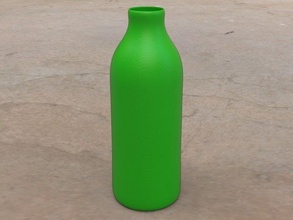 pre hollowed şişe 1 sade bira bardak konteyner İçmek içecek şarap sıvı alkol likör alkollü içki ev eşyaları depolama soda mutfak yemek 3d print model - Mito3D
