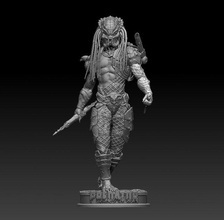 predator emperor predator predator2 pred avp alien hunter predators scifi game model 3dprint print art disk
