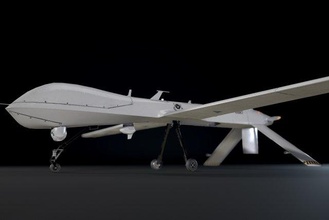 predator mq-1a 3d model in drone copter 3dexport poly military pbr ready textures vehicle war aircraft american drone-bomb flyversion game-ready killer- low-poly 3d print model - Mito3D