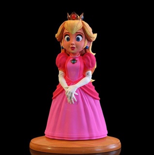 princess peach movie woman super mario nintendo game luigui shigeru miyamoto 2023 3d print model - Mito3D
