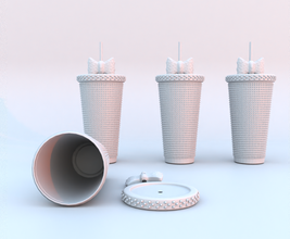 imprimable réutilisable tasse café 3d print model - Mito3D