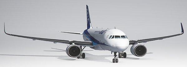basılı yolcu uçağı 21 3d print model - Mito3D