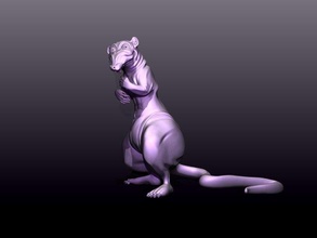 listo imprimir rata 3d impresión modelo in juguetes 3dexport animal lindo mascota ratón roer roedor stl divertido enojado naturaleza miniaturas figuritas dibujos animados escultura 3d print model - Mito3D