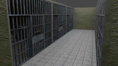 hapishane 3d model in lobi 3dexport kafes polis istasyon suç adli hapis hücreler icra gangster adalet manşet hapsedilmiş iç kuşu cellat karar 3d print model - Mito3D