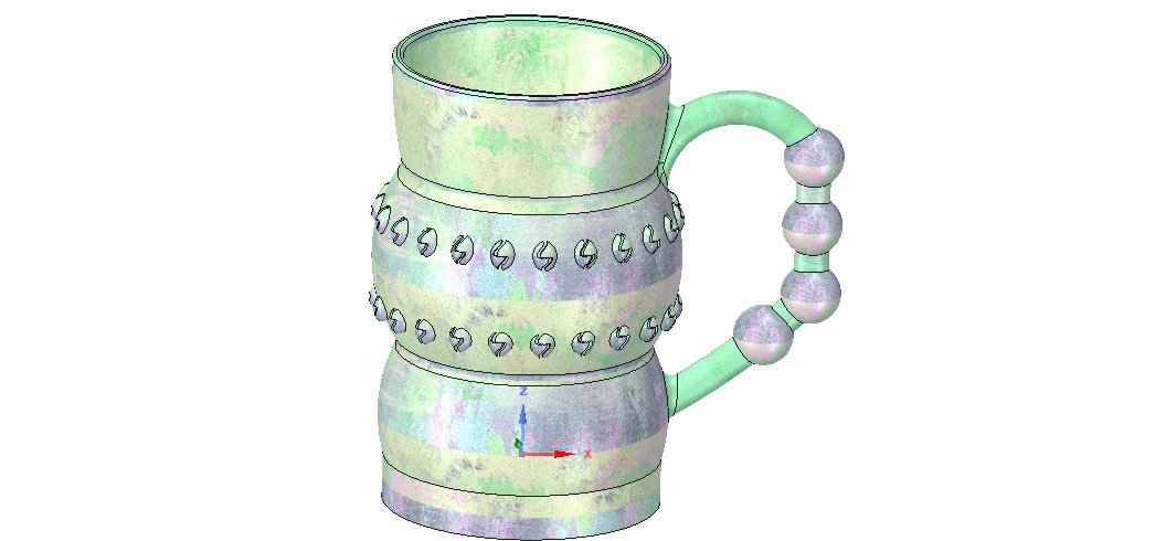 professionale, tazza da caffè, tè, vaso v02 stampa 3d cnc imbarcazione caffè tè la capacità vino brocca gin decorazione ciotola incisione fresatura scultura l'intaglio del legno il design bicchiere di decorativo art 3D print model - Mito3D