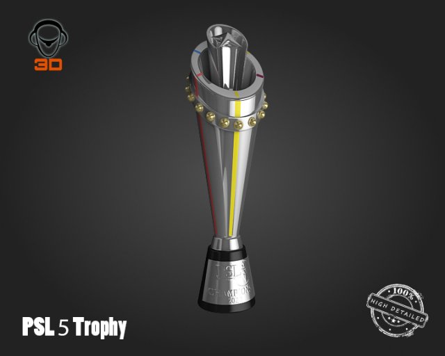 psl 5 trofeo 3d modelo in premios 3dexport taza max 3ds vray c4d 3D print model - Mito3D