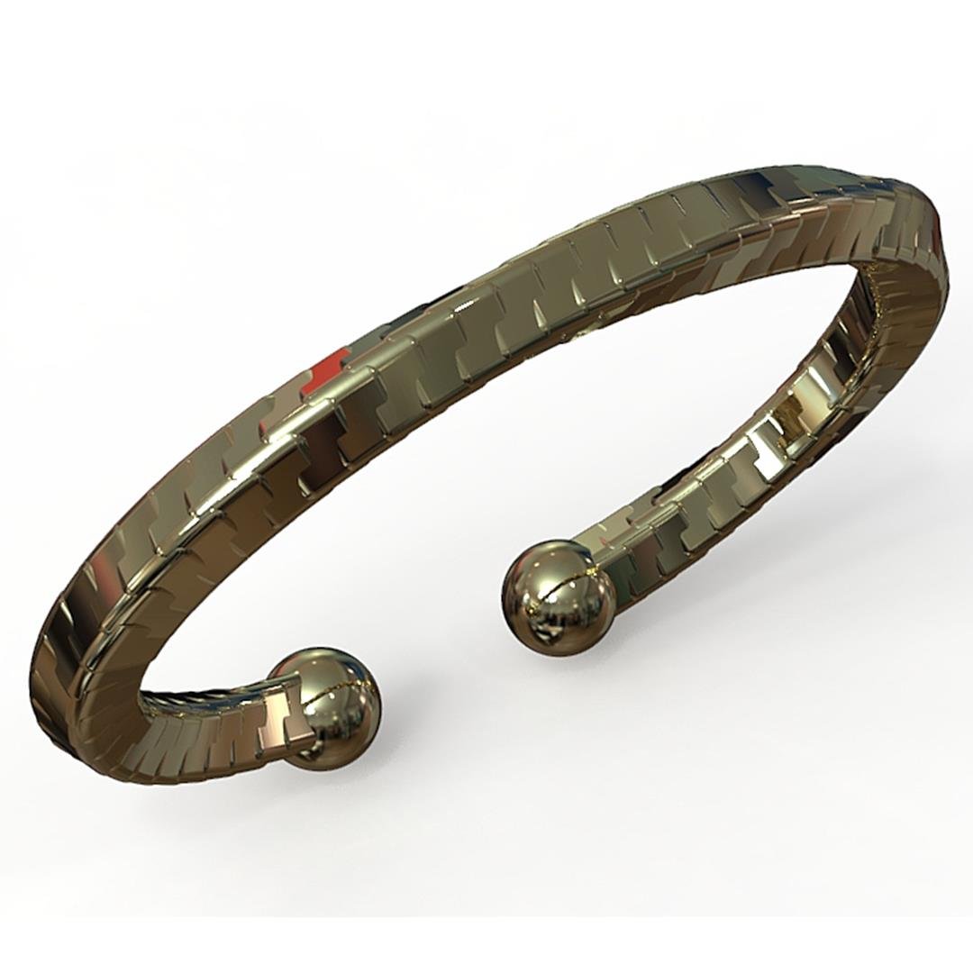 psyche bracelet jewelry cufflinks jewellery fashion 3D print model - Mito3D