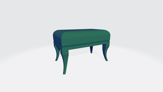 puff decoración dekor moblya muebles modelo stl 3d print model - Mito3D