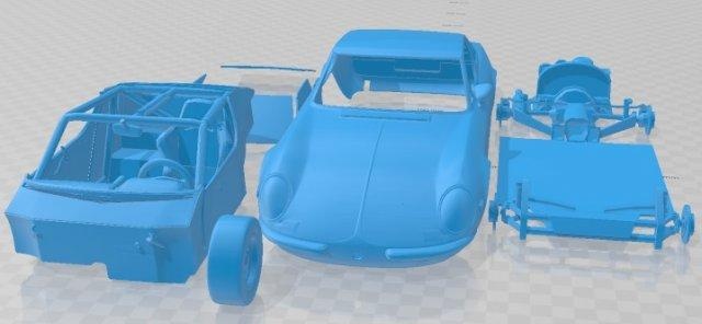 puma gte s1 yazdırılabilir araba otomotiv yuva ölçülü Tamiya rc miniz hobi mikro 3d print model - Mito3D