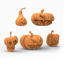 pumpkin 3d print 3dprint character characters fantasy figure figures gift halloween miniatures printable 3d print model - Mito3D