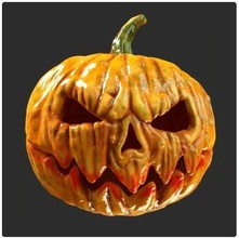 pumpkin helmet halloween 3d print model - Mito3D