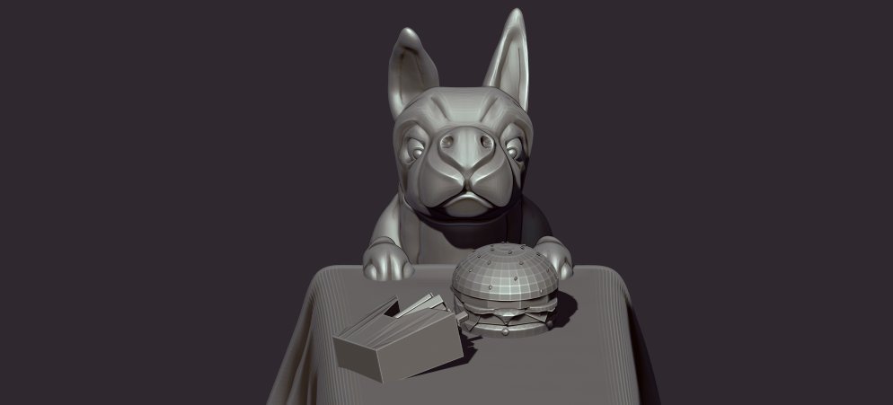 puppy 3dmodel print 3D print model - Mito3D
