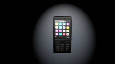 push button mobile Telefono gratuito 3d print model - Mito3D