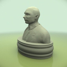 putin heykelciği baskı 3d print model - Mito3D