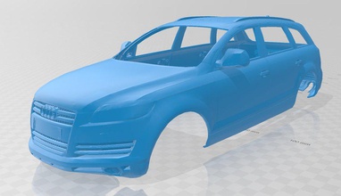 q5 printable body car slot scalextric tamiya rc hobby miniz 1-10 1-24 1-32 3d print model - Mito3D