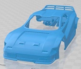 quadra v tech imprimível corpo carro 3d impressão modelo in automotivo 3dexport fenda escalextrico tamiya rc miniz passatempo micro 3d print model - Mito3D