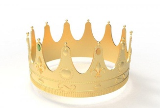 kraliçe taç 3d yazdır model in 3dexport şapka kral mücevher altın başlık düğün güzellik moda sanat makyaj juhannproduct prenses kraliyet gelin aksesuarlar geçit töreni takı 3d print model - Mito3D