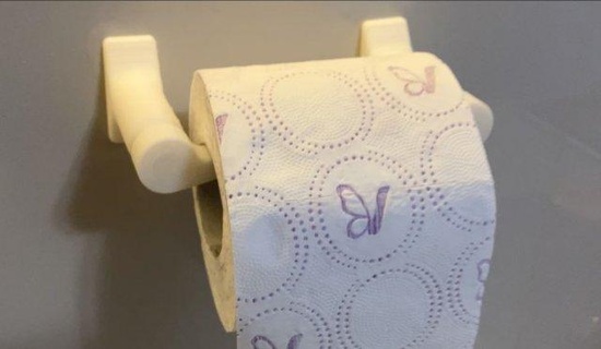 quick change toilet paper kitchen napkins holder bathroom toiletpaper paperholder stan wc bathroom-furniture kitchen-furniture roller napkin-holder napkin design print-in-place 3d print model - Mito3D