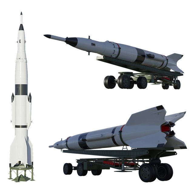 r-2a scientifical rocket space spacecraft launch launcher cosmonaut missile planet ballistic spacerace spaceship science r2 scientific person baikonur gagarin cccp 3D print model - Mito3D