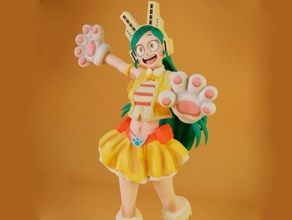 ragdoll - hero academia woman myheroacademia myhero figure action-figure action deku manga hq anime anime-character animemanga animeart cat 3d print model - Mito3D