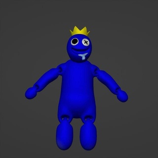 arcobaleno amici blu flessibile bambino articolato huggy woggy papavero giocare giocattoli Bambola terrore collezione fnaf figura gioco 3d print model - Mito3D