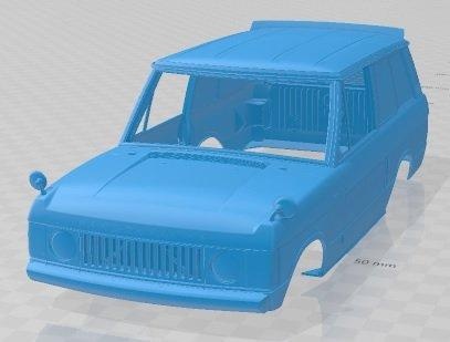 range rover 1970 dakar printable body car automotive slot scalextric tamiya rc miniz hobby micro 3d print model - Mito3D