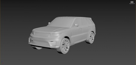 gamma rover sport 2020 on piccolo scala 3d stampa modello in settore automobilistico 3dexport macchina macchine passatempo auto printcar guidare rc giocattolo plastica 172 1120 1160 1192 3d print model - Mito3D