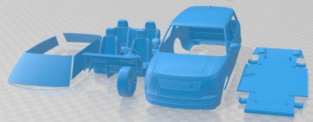 gamma rover sv coupé 2019 stampabile macchina settore automobilistico fessura scalextric tamiya rc miniz passatempo micro pressofuso 3d print model - Mito3D