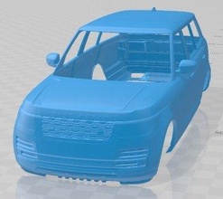 range rover svautobiography ultimate lwb 2021 printable body car slot scalextric tamiya rc miniz hobby micro 3d print model - Mito3D
