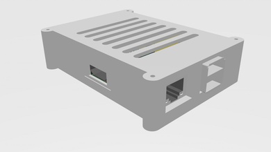 rasberry pi rpi model electronics case gadget 3dprinting printing 3d print model - Mito3D