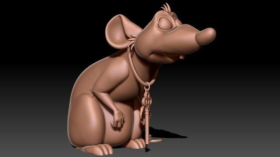 rat figurines mouse animal cartoon cute animals creature mammal miniatures character game mice domestic 3d print model - Mito3D