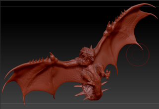 rathalos 3d impresión modelo in escultura 3dexport monstruo cazador carnívoro extinción mitología imaginación 3d print model - Mito3D