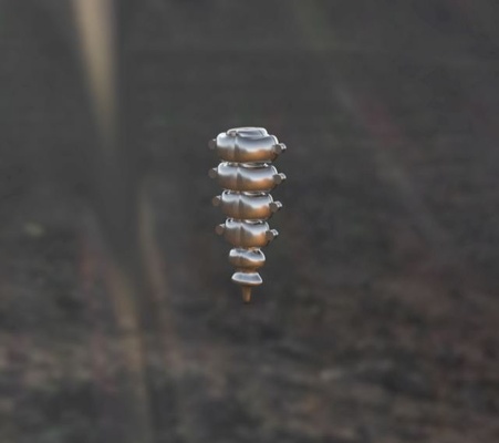rattlesnake pendant 3d print model in pendants 3dexport jewelry silver 3d print model - Mito3D