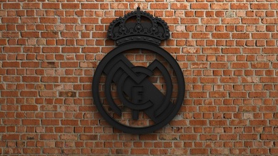 real madrid cf logo 3d print model in sculpture 3dexport goal sports game play football soccer fifa league championship competition europe icon stadium team champions 3dprint sculptures spain 3d print model - Mito3D