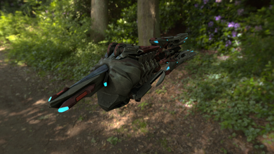 reaper concepts 3d model in combat 3dexport miliraty gamedev unity3d unrealengine vr ar robotic militarygun 3d print model - Mito3D