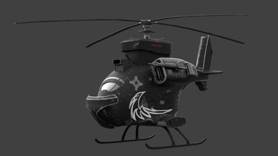 Aufklärung Drohne frei 3d print model - Mito3D